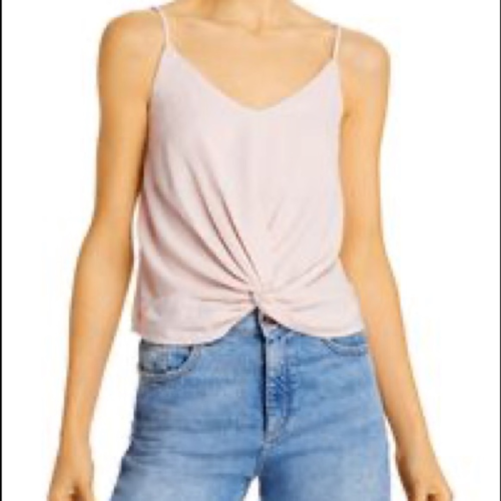 Aqua Knot Front Top